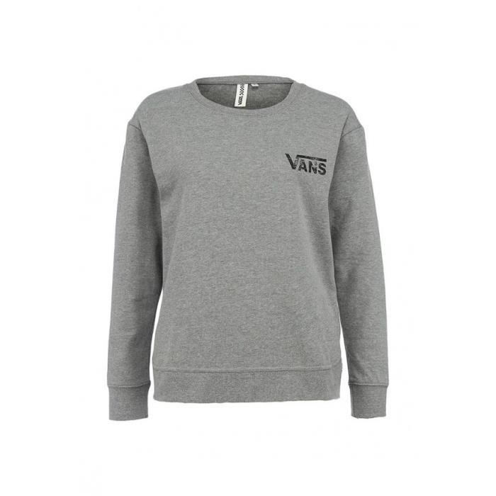 VANS Sweat G Star Crossed Crew Enfant Fille - Gris bruyère