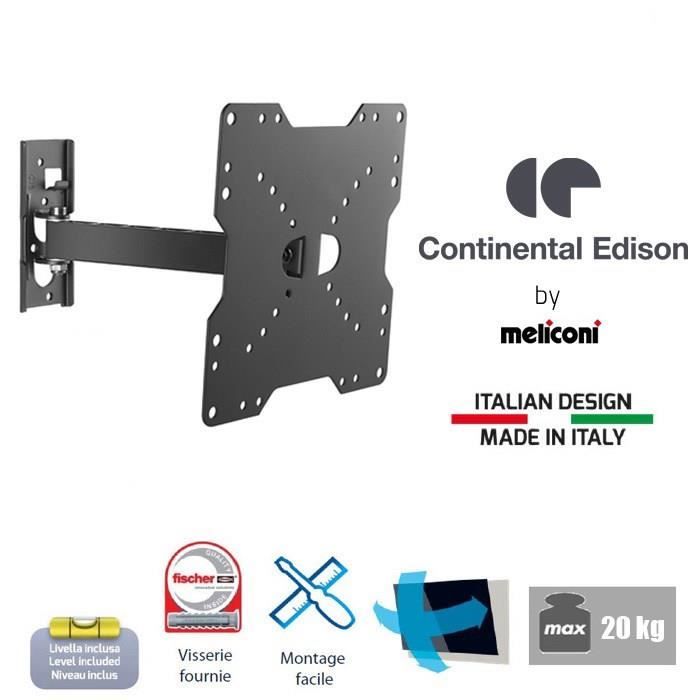 CONTINENTAL EDISON Support TV orientable TV 22-40'' VESA 200*200