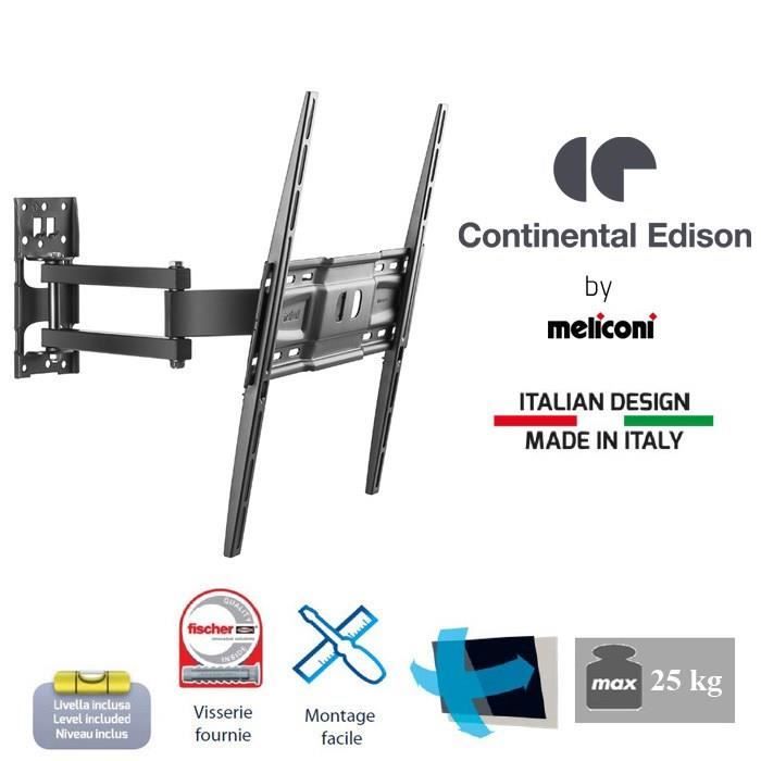 CONTINENTAL EDISON Support TV orientable TV 40-65'' VESA 400*400