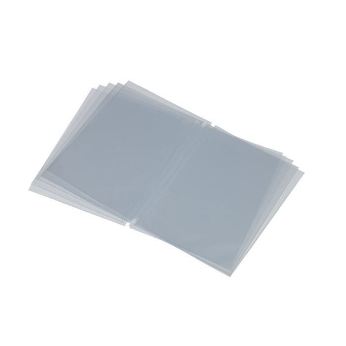 Set de 10 double inserts, Transparent A4