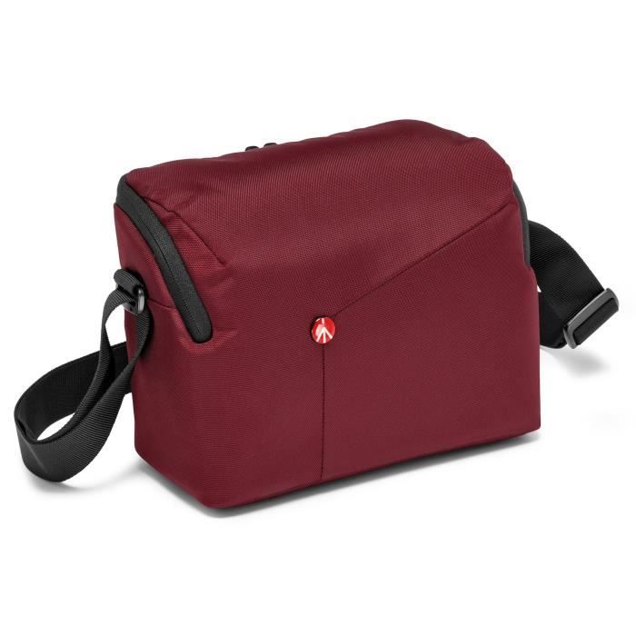 MANFROTTO NX SHOULDER BAG DSLR Sac bandoulière pour Kit Reflex Bordeaux