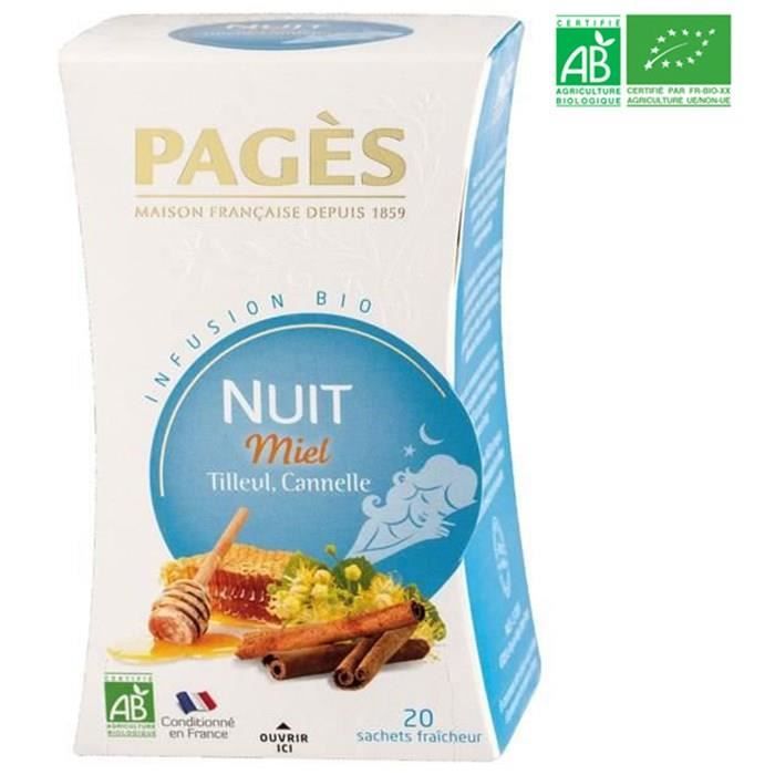 PAGES Infusion Nuit Miel Bio