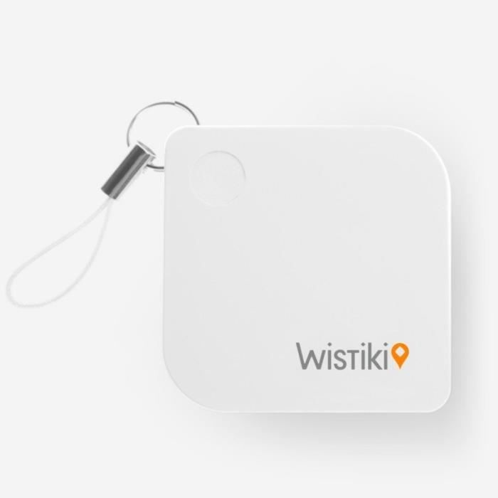 Wistiki Porte-clés connecté Blanc