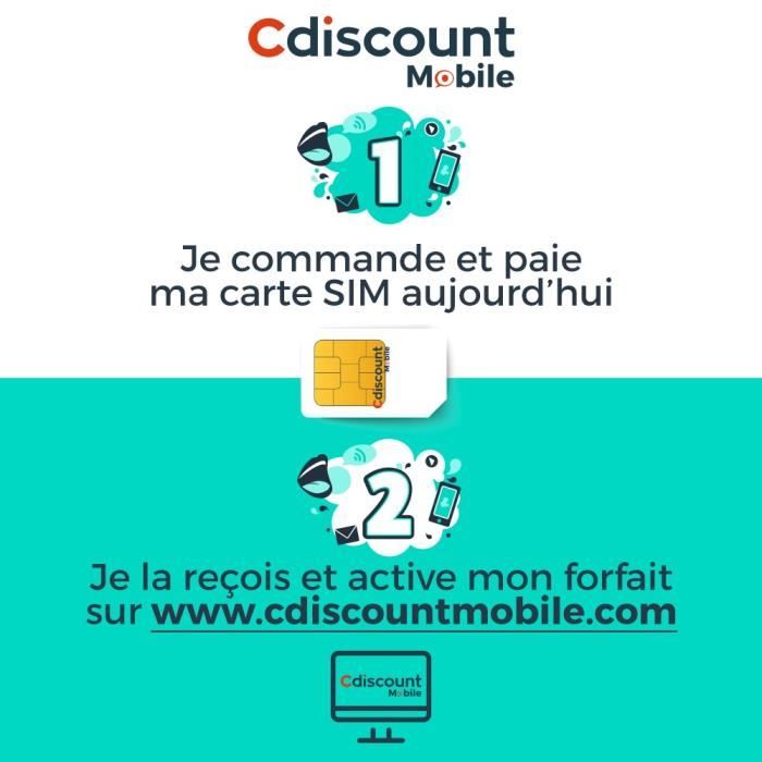 Carte SIM Cdiscount Mobile