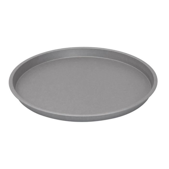 IMF Plaque à pizza en acier aluminé Steel - Ø 31 cm - Gris