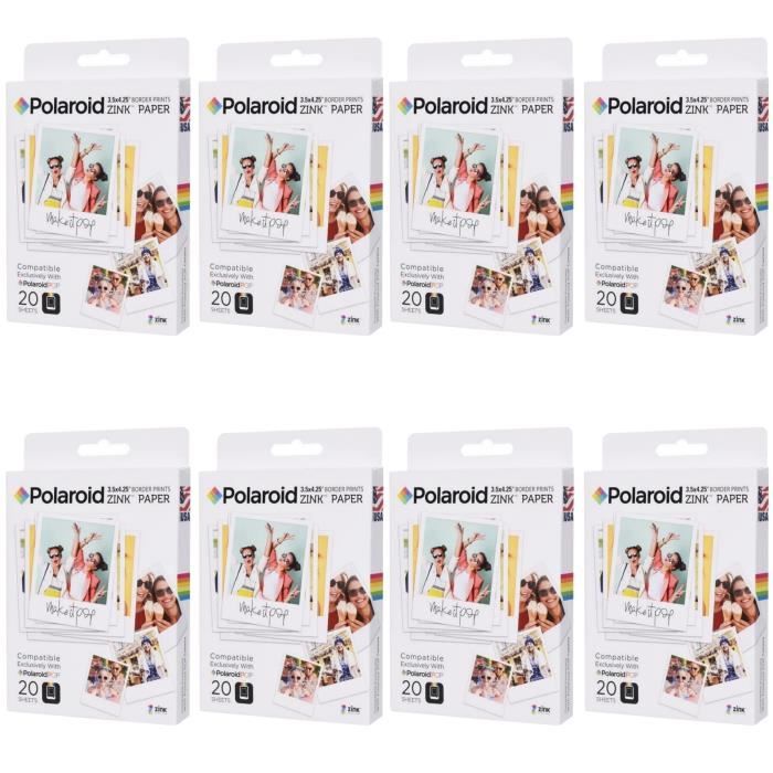 Pack 8 POLAROID POLZL3X420 Papier photo 3\