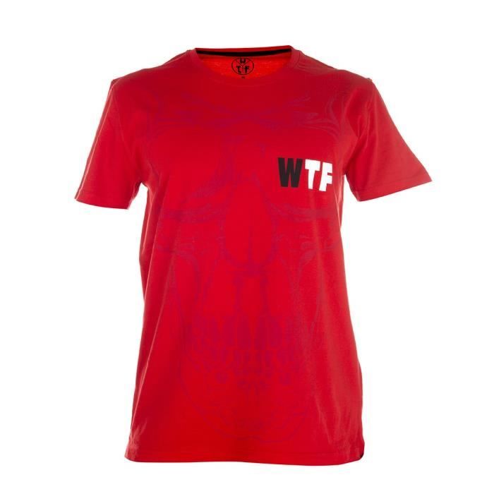 WTF T-shirt Homme Death - Rouge