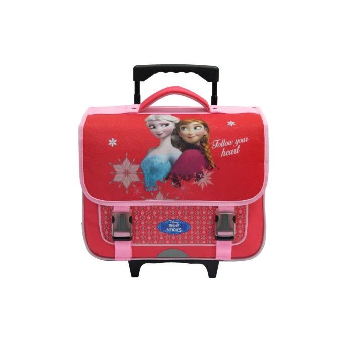 LA REINE DES NEIGES Cartable à Roulettes 38 cm