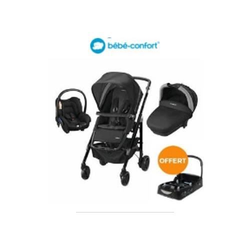 BEBE CONFORT Poussette combiné trio Loola 3 + base offerte