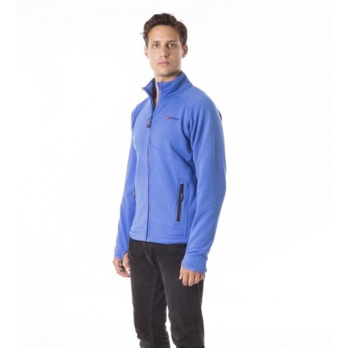 NORTHLAND Veste polarshell Homme Fenix - Déperlant - Bleu royal