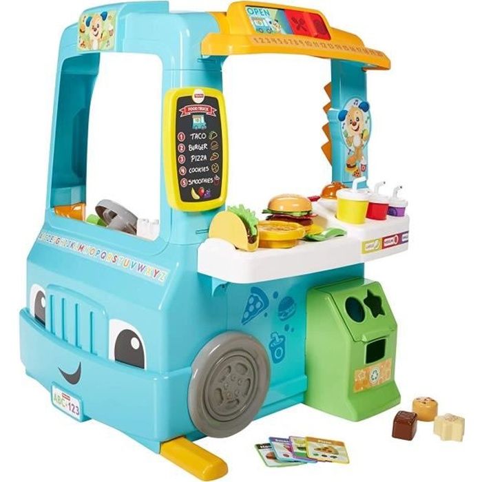 FISHER-PRICE - Le Camion Restaurant de Puppy - 18 mois et +
