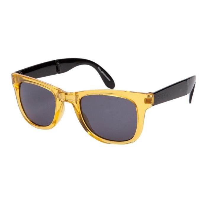 VANS Lunette de soleil Foldable Spicoli 4 Shades - Mixte - Or et noir