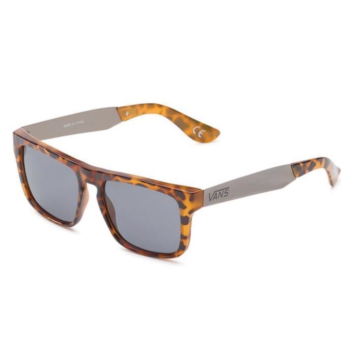 VANS Lunette de soleil Squared Off Clear - Mixte - Tortoise