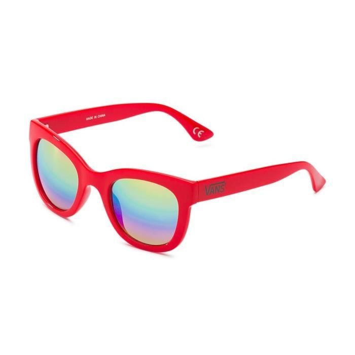 VANS Lunette de soleil Catch Ya Later - Mixte - Rouge