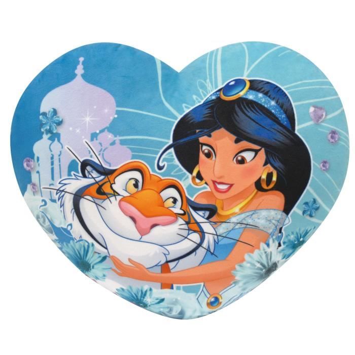 DISNEY PRINCESSES Coussin en CŒur, Jasmine