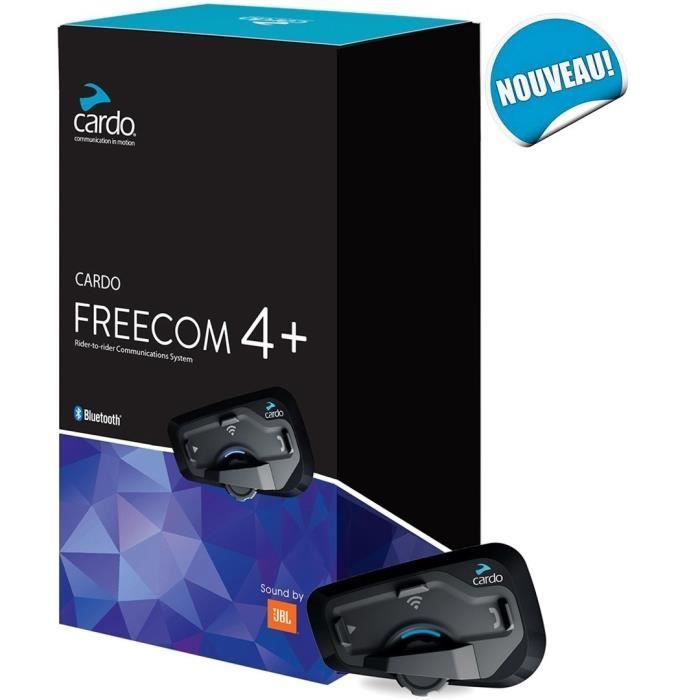 CARDO Intercom moto - Scala Rider - Freecom 4 + JBL