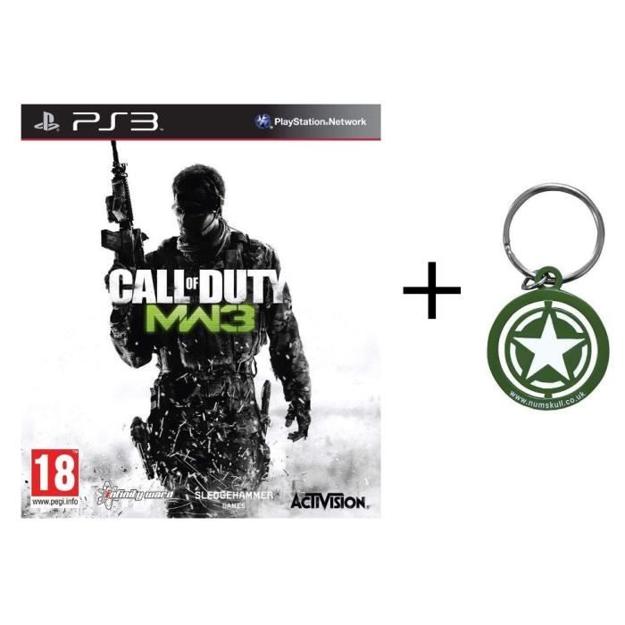 Bundle Call of Duty PS3 + porte clé