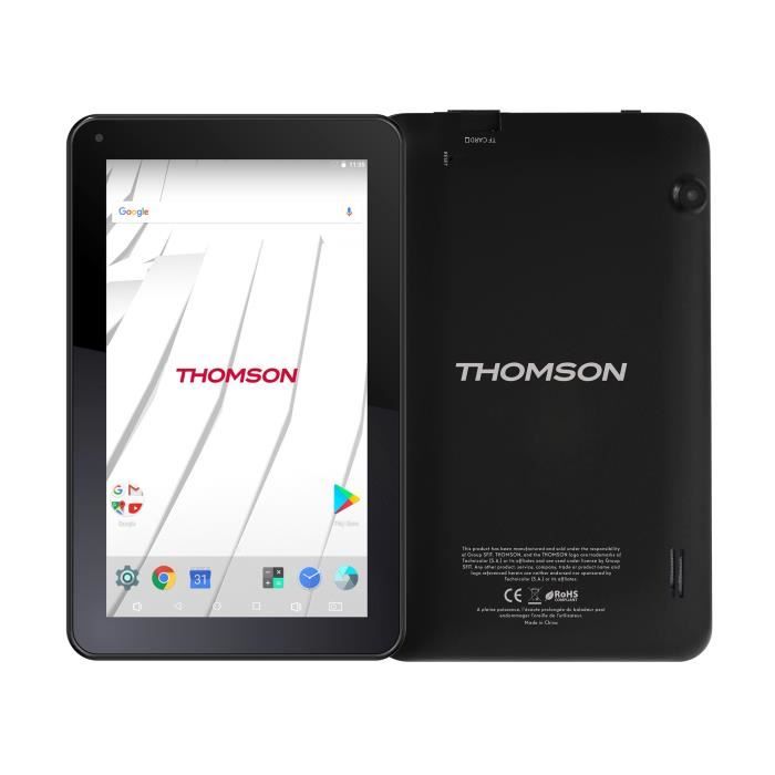 THOMSON Tablette TEO7 4G - Ecran 7'' IPS 1024x600 - Android 8.1 - 1Gb RAM - 16 Gb eMMC - Noire