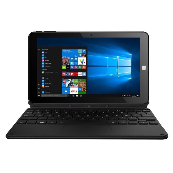 THOMSON Ordinateur tablette HERO9A - 8,9'' HD - 1Go RAM - Intel® Atom™ - 32Go eMMC - Windows 10 - WiFi/Bluetooth - Noir