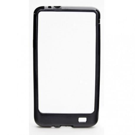 Enjoy Coque pour Galaxy S ll Backcover Duo Noir/Gris