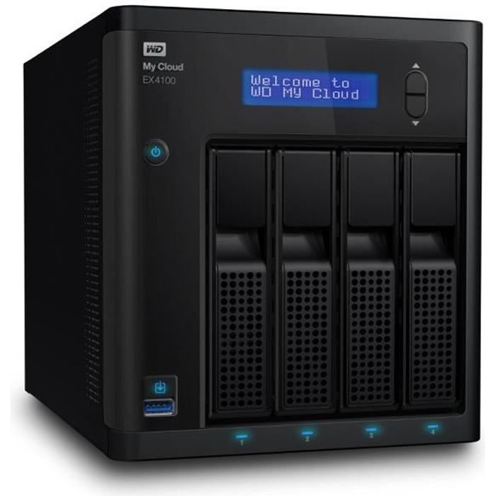 WD My Cloud NAS EX4100 WDBWZE0000NBK-EESN
