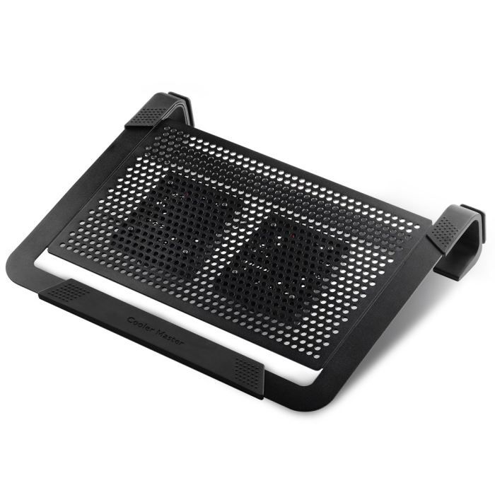 Cooler Master NotePal U2 Plus R9-NBC-U2PK-GP - Support de Refroidissement - Ventilateur pour ordinateur portable jusqu'à 17 pouces -
