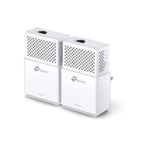 TP-LINK Pack de 2 CPL TP-LINK AV1000, 1 port Ethernet Gigabit (1000 Mbps)