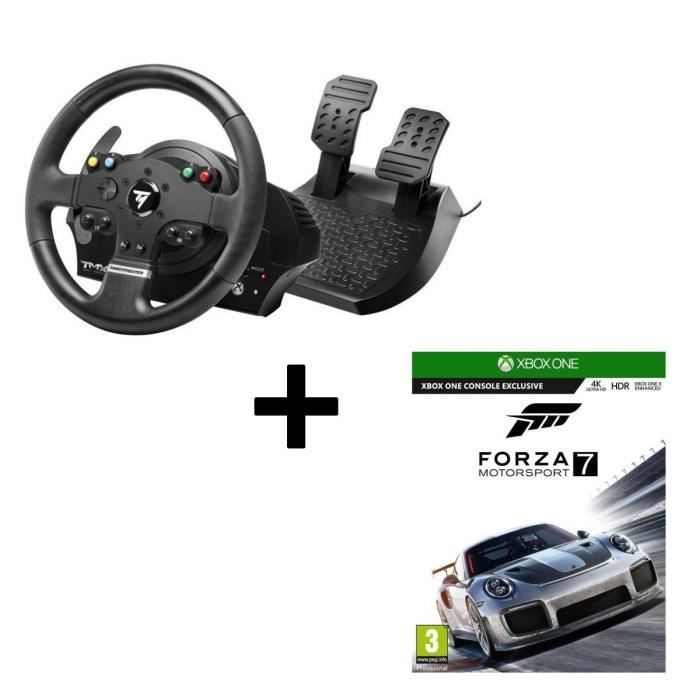 Pack Thrustmaster Volant TMX Force Feedback Xbox One et PC + Forza Motorsport 7 Jeu Xbox One
