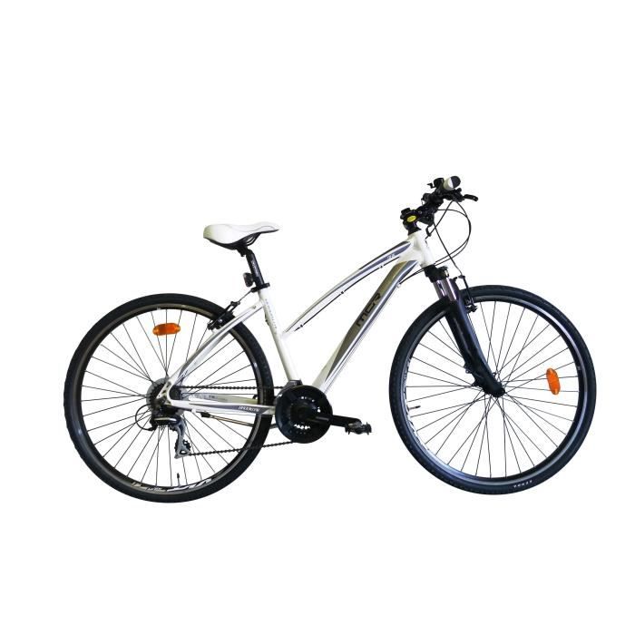 MGR Vélo VTC Broklyn - Femme - Blanc - Personnes de 175 cm