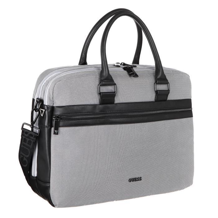 GUESS - Sac Ordinateur - Gris - Homme