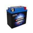 SHIDO Yb12al-a2 Batterie Moto Lithium 12 V 4 Ah
