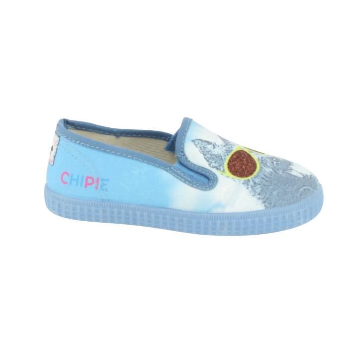 CHIPIE SHŒS Baskets de Ville Juhkhol Bleu Azur Enfant Fille
