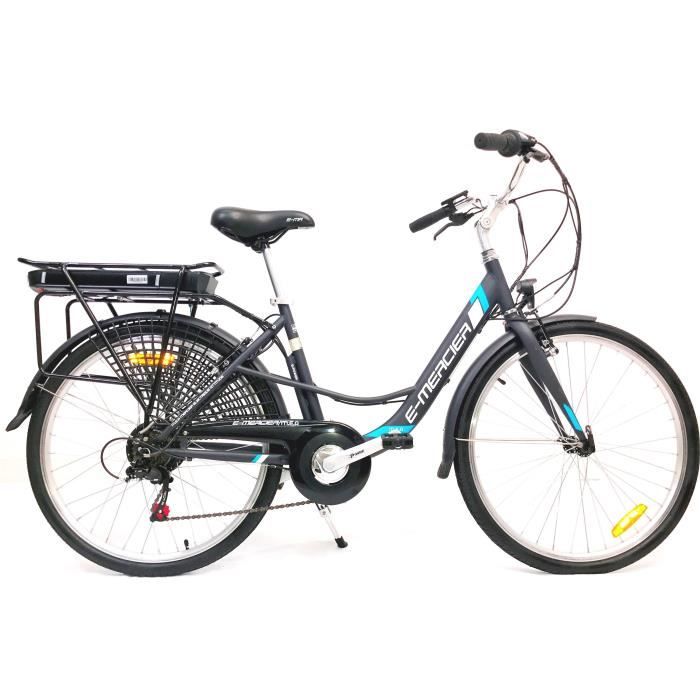 MERCIER Vélo Electrique E-Urban Cadre Acier 6 Vitesses 26'