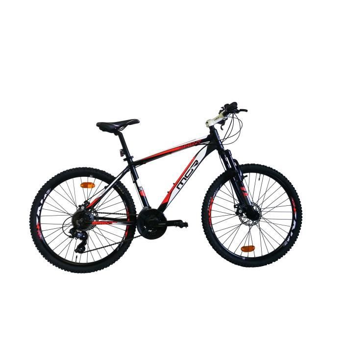 MGR Vélo VTT Sprint - Homme - Noir et rouge
