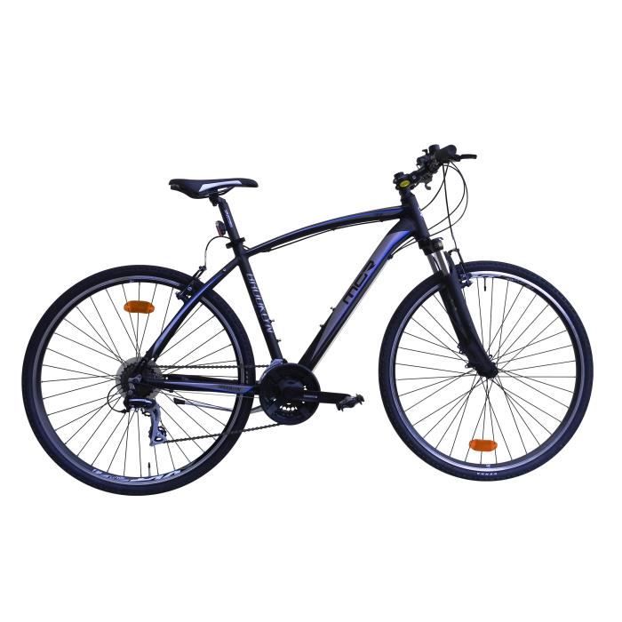 MGR Vélo VTC Broklyn - Homme - Noir et bleu