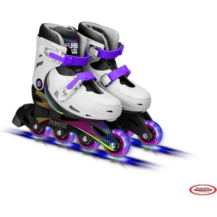 FUNBEE Rollers en ligne T1 avec roues LED