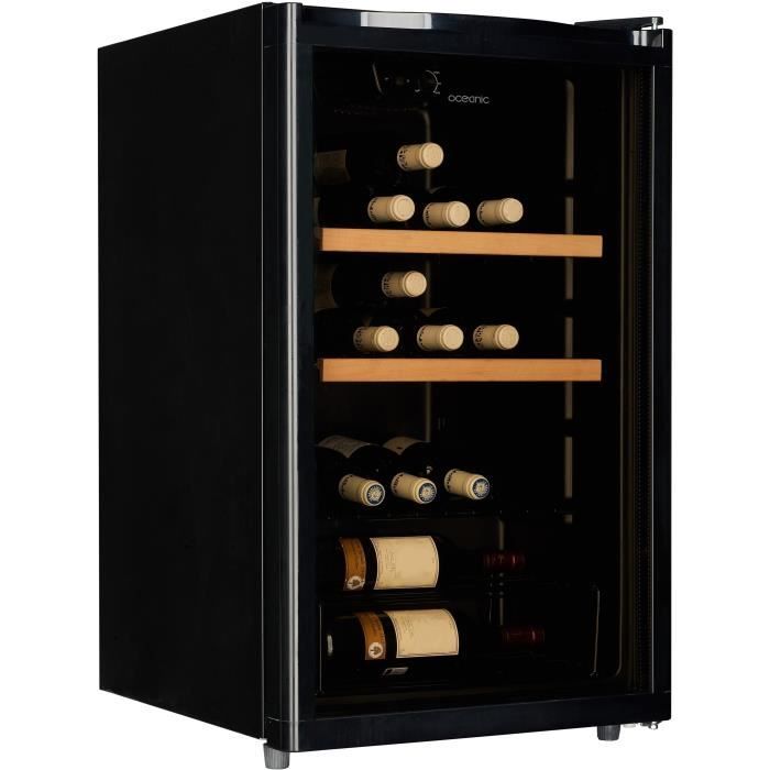 OCEANIC OCEACWC42LED - Cave à vin de service - 42 bouteilles - Pose libre - Classe B - L 50,5 x H 54,5 cm