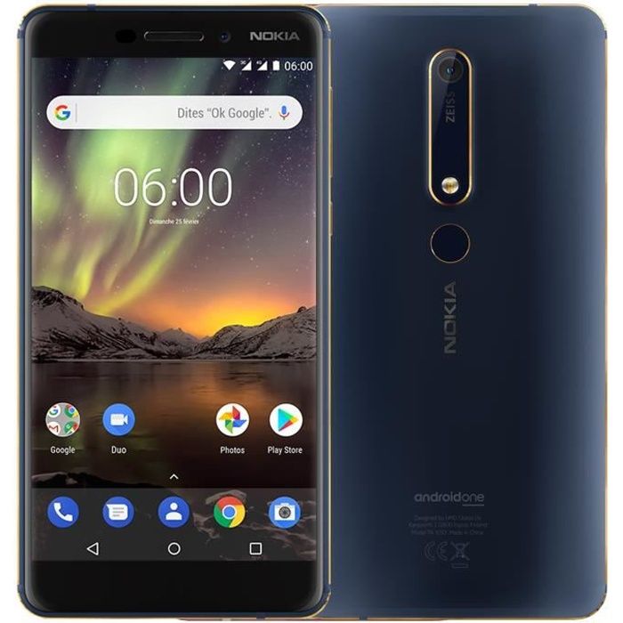 Nokia 6.1 32 Go Bleu
