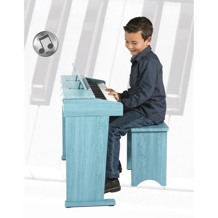 ARTESIA Piano numérique enfant junior 61 touches bleu