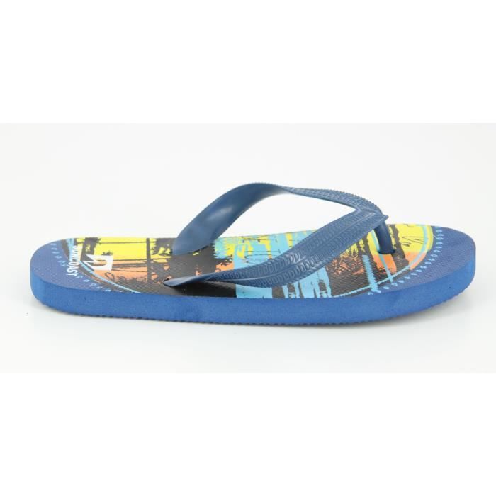 SUNCOAST Tongs de Plage Plina Bleu Enfant Garçon