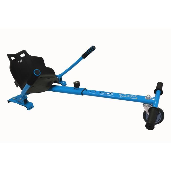 TAAGWAY Kit Kart Universel Pour Gyropode Bleu - Hoverkart