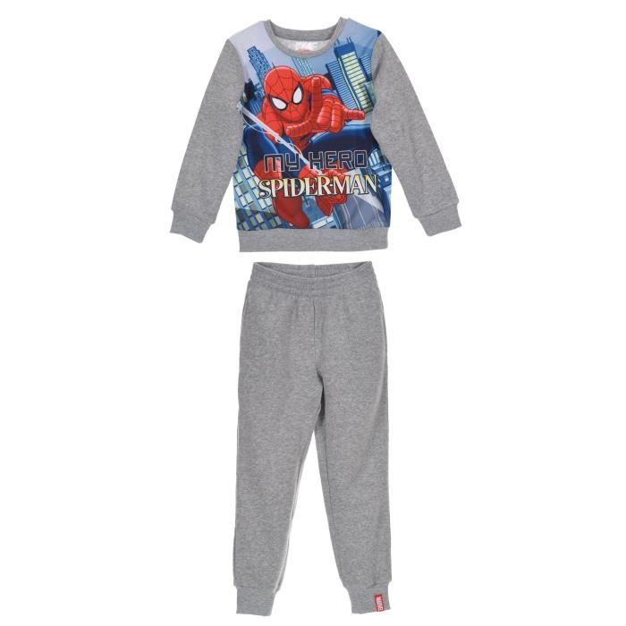 SPIDERMAN Survêtement - Enfant garçon - Gris