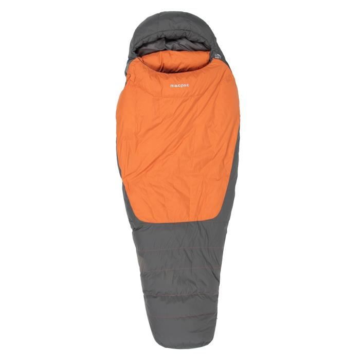 MACPAC Sac de Couchage Sanctuary 600 XP WMS Noir et Orange