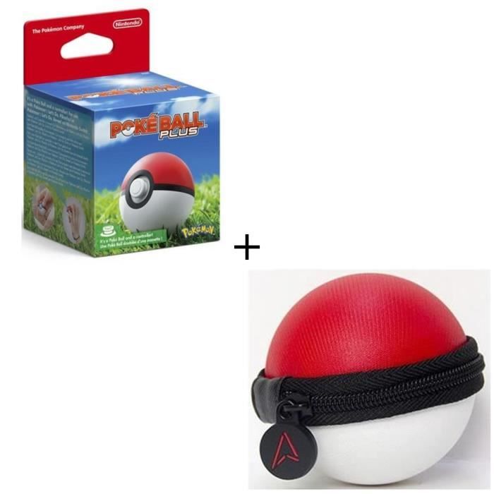 PokeBall Plus pour Pokemon Go + Housse de protection pour Pokeball - Switch