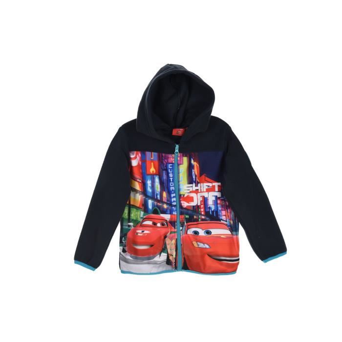CARS 3 Veste polaire - Enfant garçon - Bleu marine