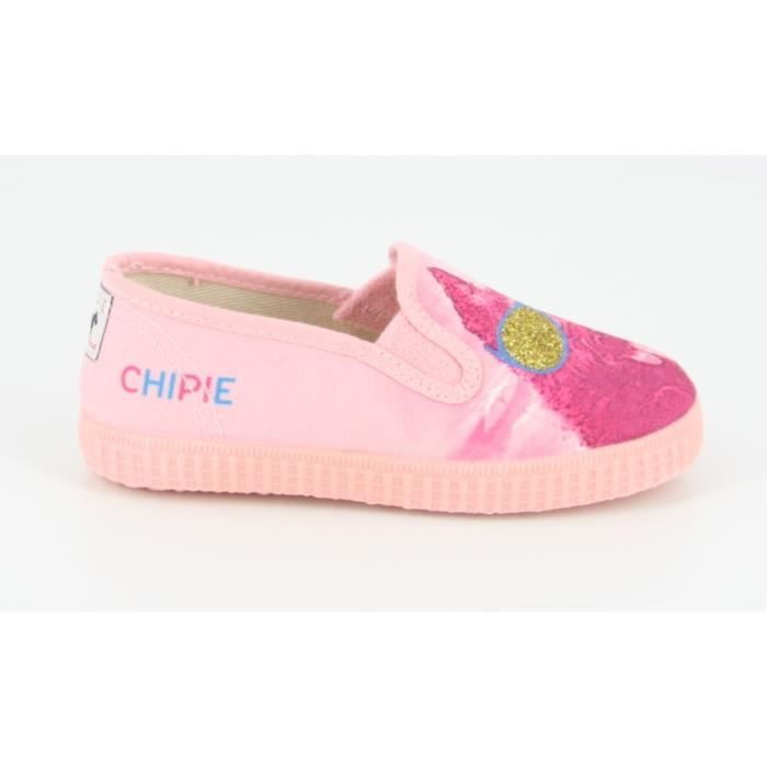 CHIPIE SHŒS Baskets de Ville Juhkhol Rose Enfant Fille