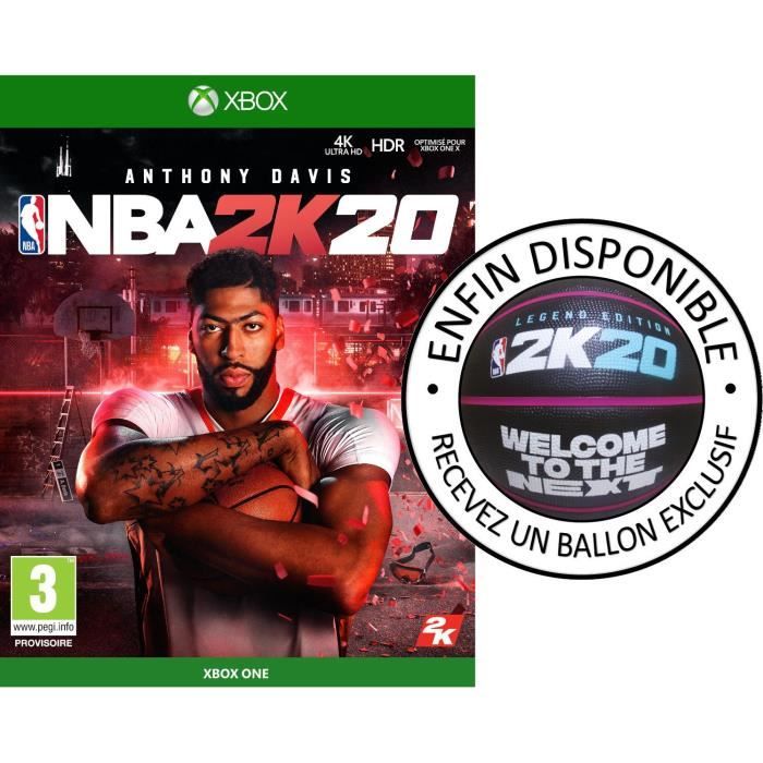 NBA 2K20 Édition Standard Jeu Xbox One + Ballon SPALDING Exclusif offert