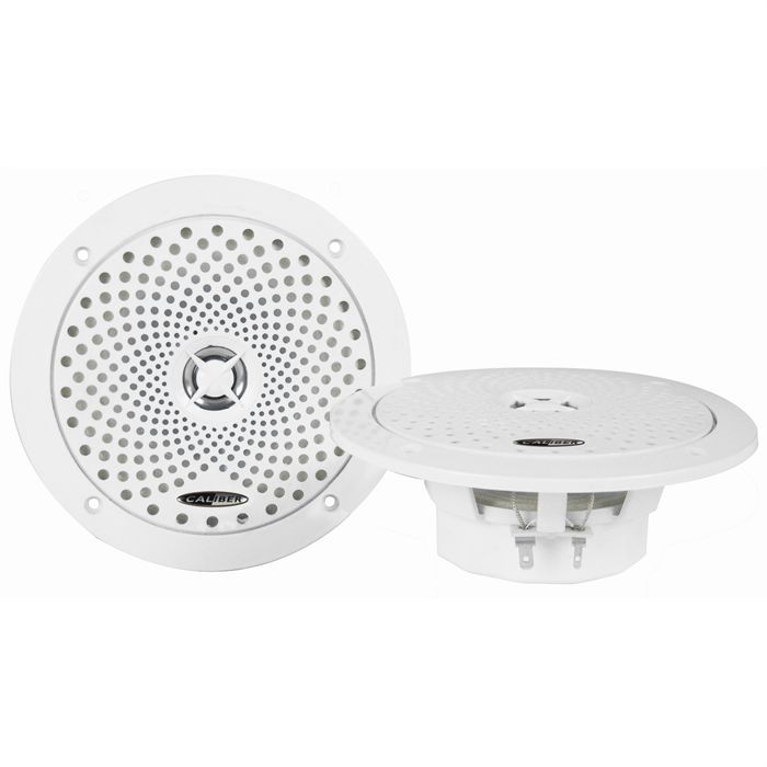 CALIBER Haut-parleurs Marine 13cm Blanc CSM13