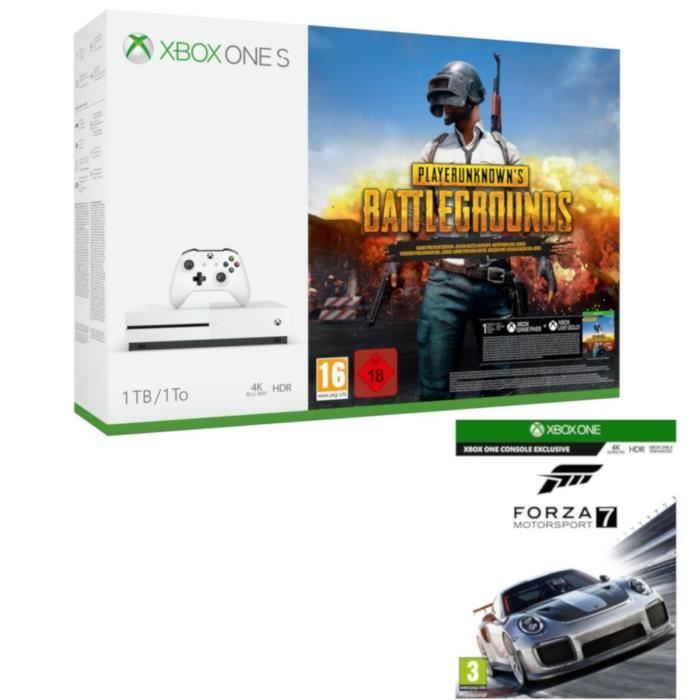 Xbox One S 1 To PUBG + Forza Motorsport 7