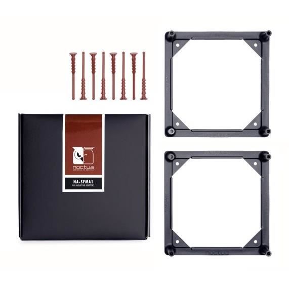 NOCTUA 2 x Adapteurs pour fixation de ventilateurs - Compatible avec NF-A12 x 25